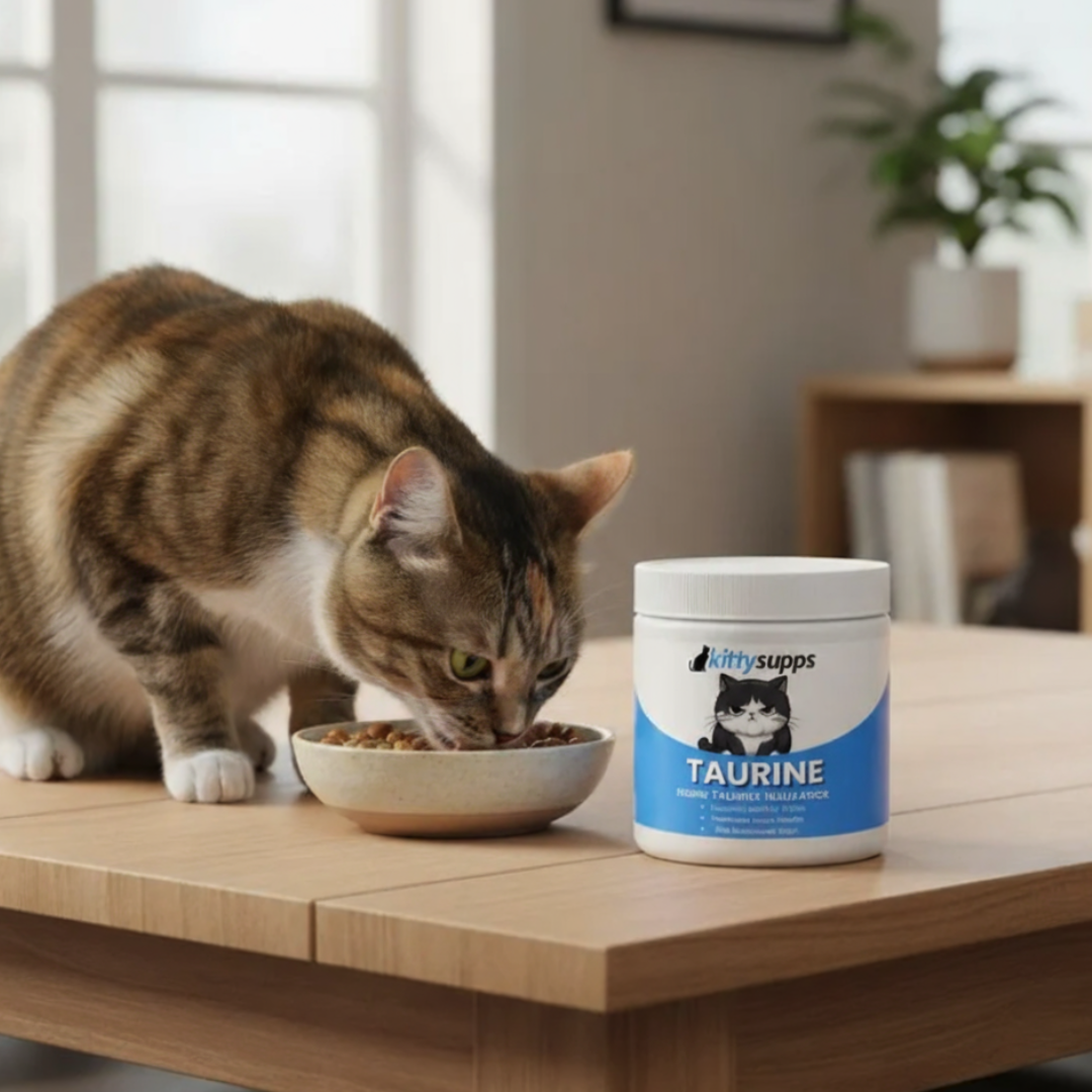 Stop the Silent Deficiency BeforeYou See the Signs withKittySupps™ Taurine Supplement