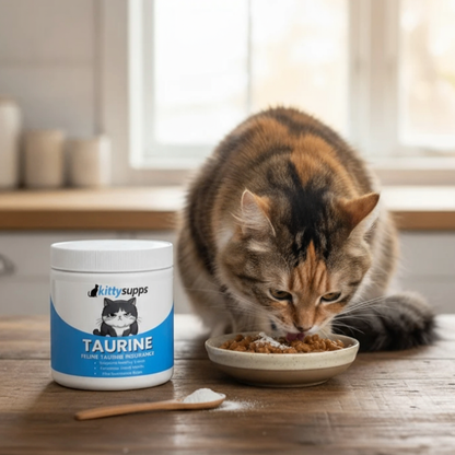 Stop the Silent Deficiency BeforeYou See the Signs withKittySupps™ Taurine Supplement