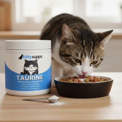 Stop the Silent Deficiency BeforeYou See the Signs withKittySupps™ Taurine Supplement